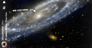 हम यहाँ रहते हैं